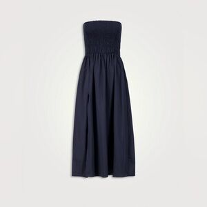 Uncle Studio / smock dress / dark blue / XS